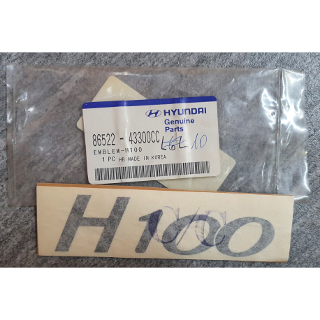 EMBLEM SCHRIFTZUG H100 , HYUNDAI